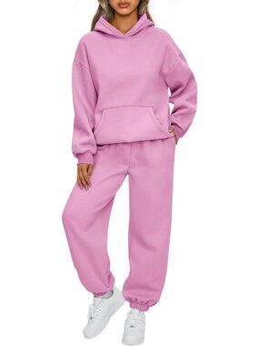 Cozy 2-Piece Lounge Set for Women | Fall Fashion Matching Sweatpants & Top